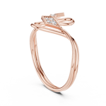 Gold Ring 1 (223), Rose Gold, view 1