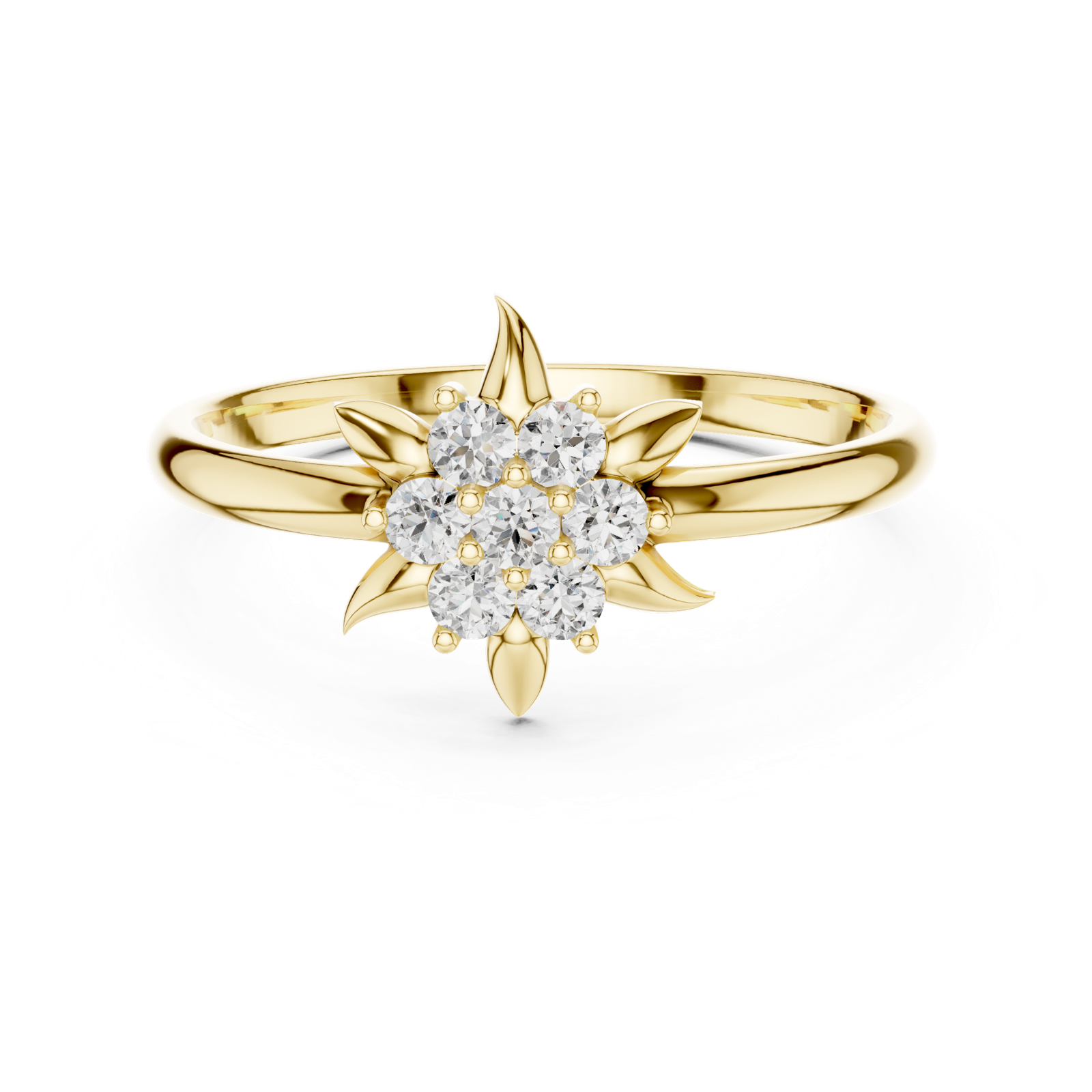 Gold Ring 1 (442), Yellow Gold, view 4