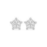 Gold Earrings AVBER, White Gold, view 4