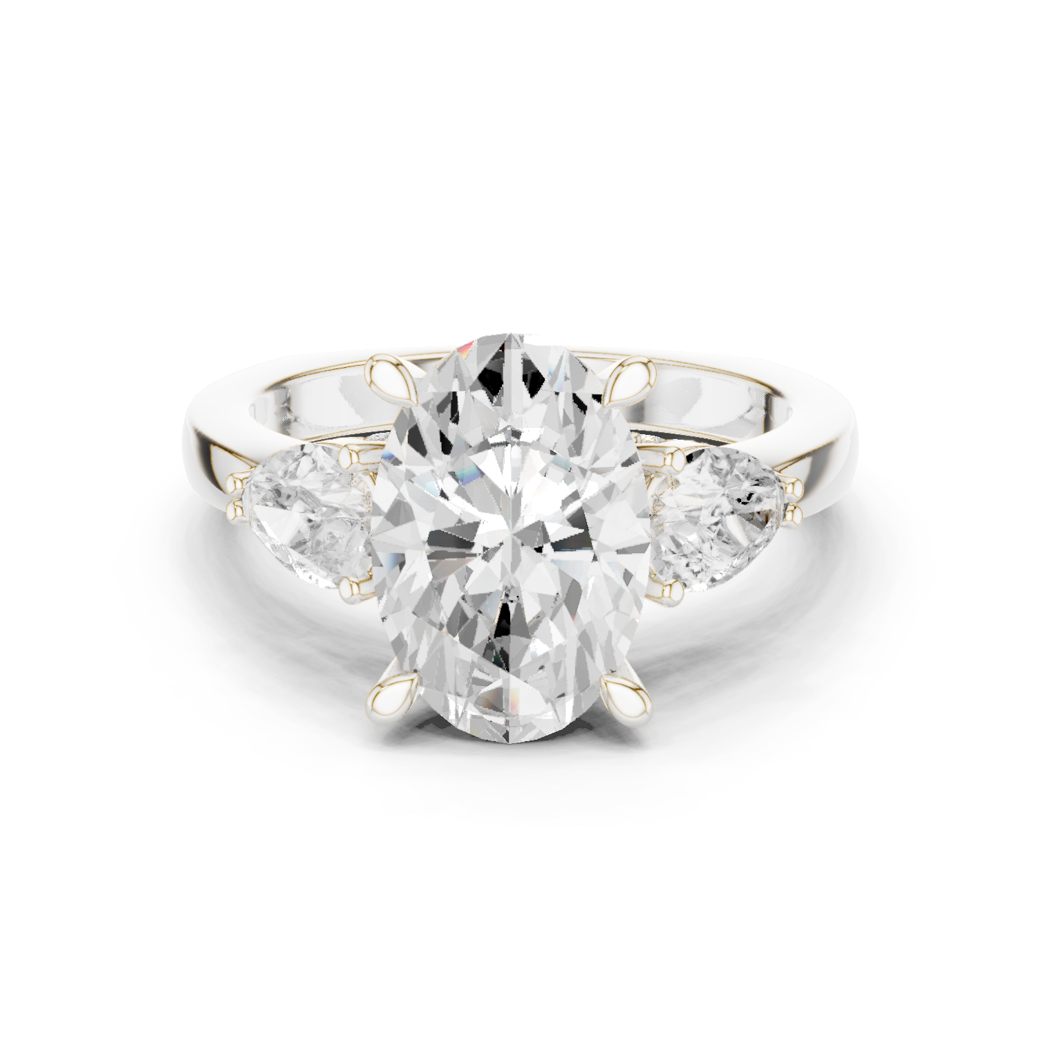 Gold Ring DDLR-269, White Gold