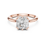 Gold Ring DDLR-254, Rose Gold, view 4