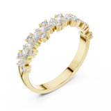 Gold Ring HLR-21, Yellow Gold, view 2