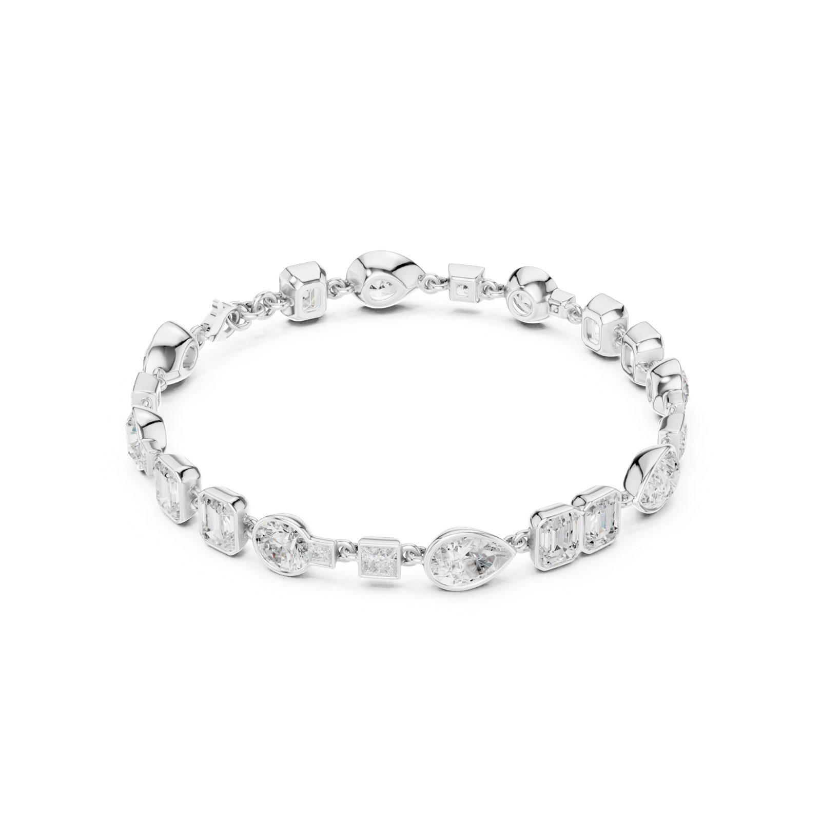 Gold Bracelet SBWB (42), White Gold
