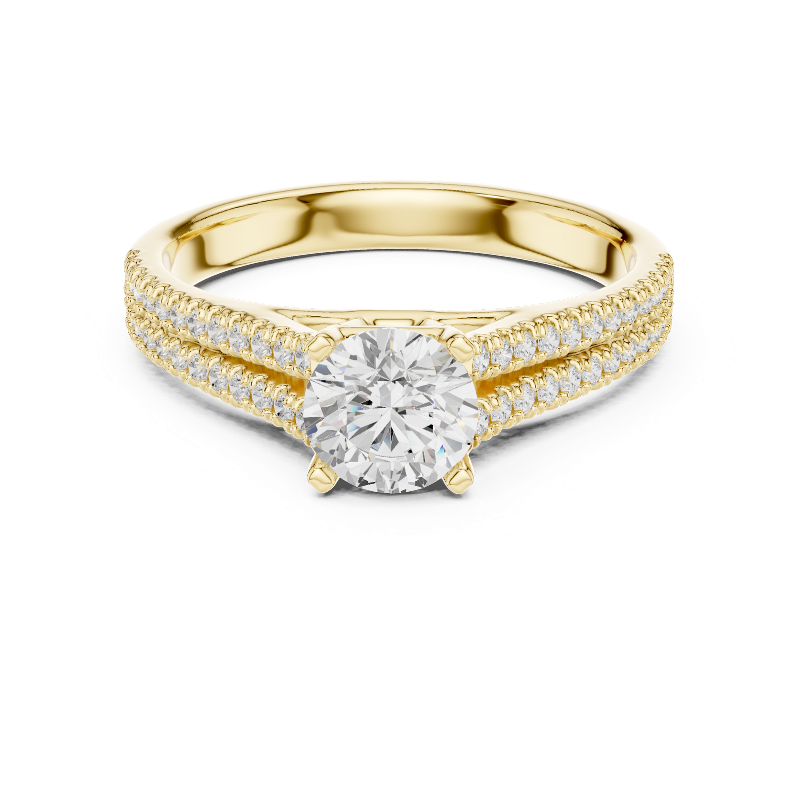 Gold Ring LR-0326, Yellow Gold