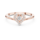 Gold Ring HLR-237, Rose Gold
