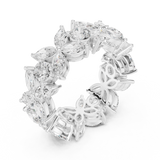 Gold Ring DDLR-439, White Gold, view 2
