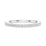 Gold Ring DDLR-603, White Gold, view 3
