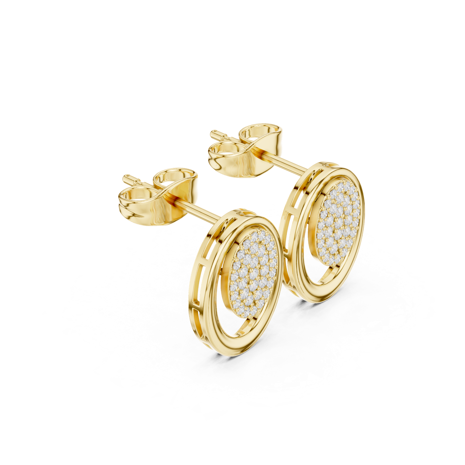 Gold Earrings AGDPD, Yellow Gold