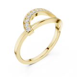 Gold Ring SBWR(2), Yellow Gold, view 2