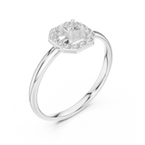 Gold Ring 1 (344), White Gold, view 2