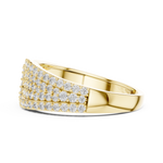 Gold Ring LR-01 (5), Yellow Gold, view 3