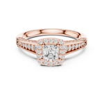 Gold Ring LR-0272, Rose Gold