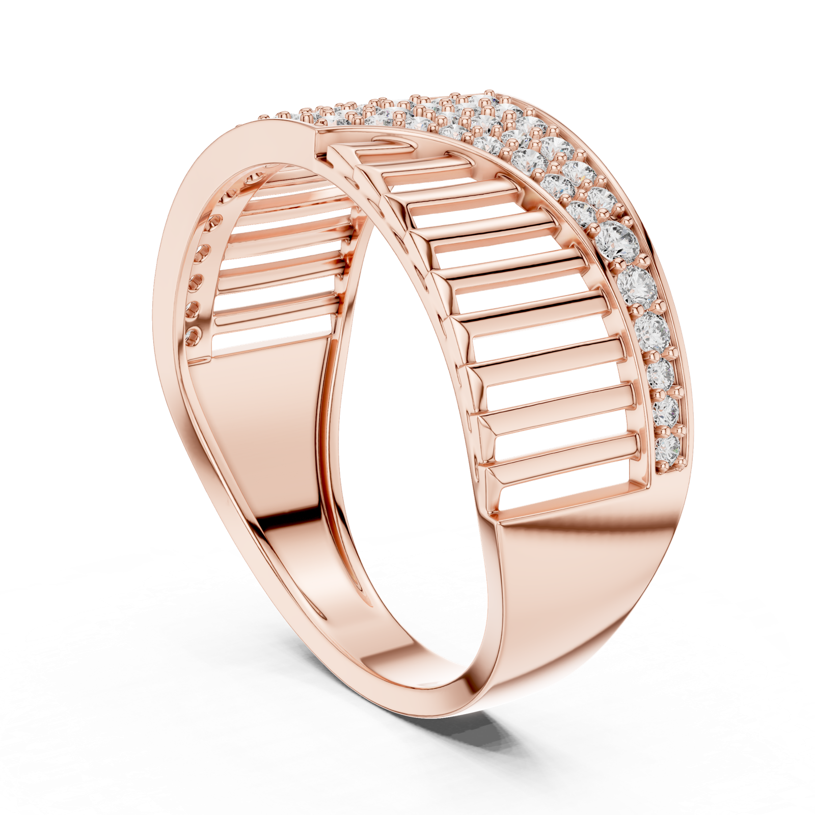 Gold Ring LR-01 (11), Rose Gold