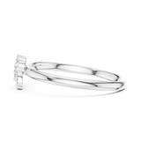 Gold Ring 1 (360), White Gold, view 3