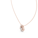 Gold Pendant GPD-0021, Rose Gold, view 2