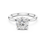 Gold Ring DDLR-847, White Gold, view 4