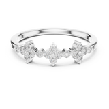 Gold Ring L28-22, White Gold, view 4