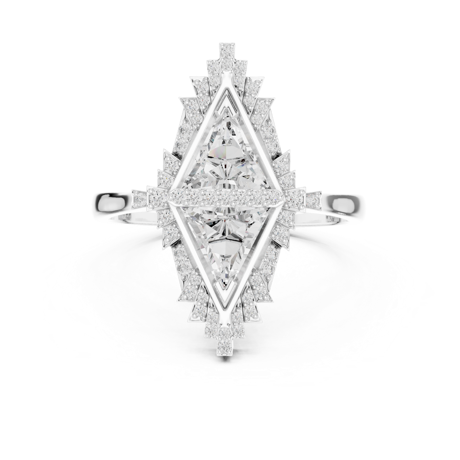 Gold Ring 00001L (2), White Gold