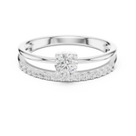 Gold Ring DDLR-832, White Gold, view 4