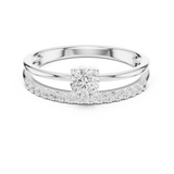 Gold Ring DDLR-832, White Gold, view 4