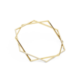 Gold Bracelet SBWB (41), Yellow Gold, view 2