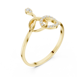 Gold Ring 1 (114), Yellow Gold, view 2