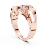 Gold Ring SBWR(49), Rose Gold