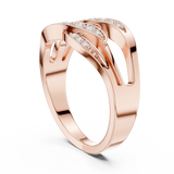 Gold Ring SBWR(49), Rose Gold