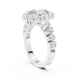 Gold Ring DDLR-365, White Gold
