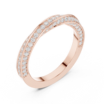 Gold Ring DDLR-377, Rose Gold, view 2