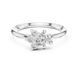 Gold Ring LR-01 (91), White Gold, view 4