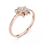 Gold Ring Ledis Ring, Rose Gold, view 2