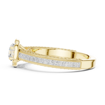 Gold Ring LR-0231, Yellow Gold, view 3