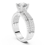 Gold Ring DDLR-528, White Gold