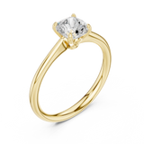 Gold Ring DDLR-801, Yellow Gold, view 2