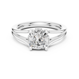 Gold Ring DDLR-574, White Gold, view 4