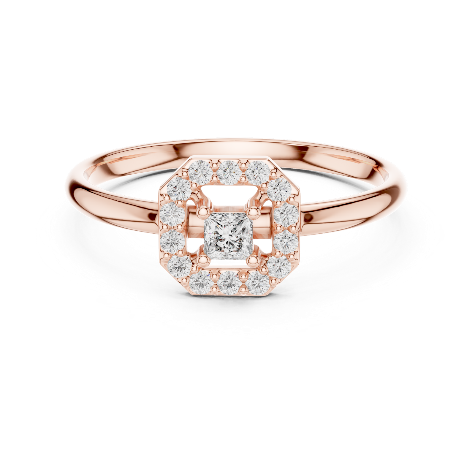 Gold Ring 1 (344), Rose Gold