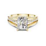 Gold Ring DDLR-998, Yellow Gold, view 4