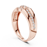 Gold Ring LR-01 (41), Rose Gold