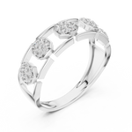 Gold Ring LR-01 (15), White Gold, view 2