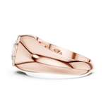Gold Men's Ring GGR-0016, Rose Gold, view 3