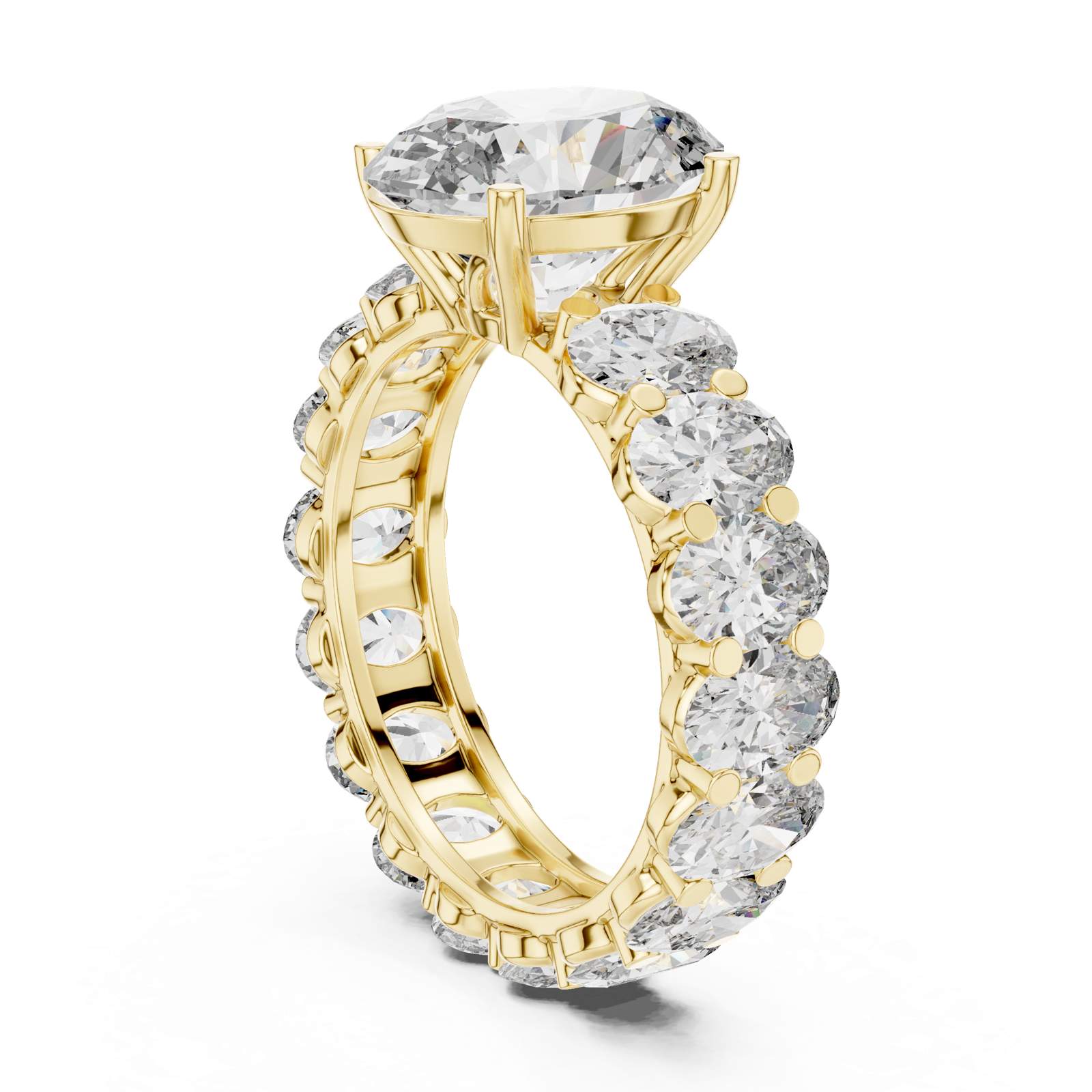 Gold Ring DDLR-198, Yellow Gold