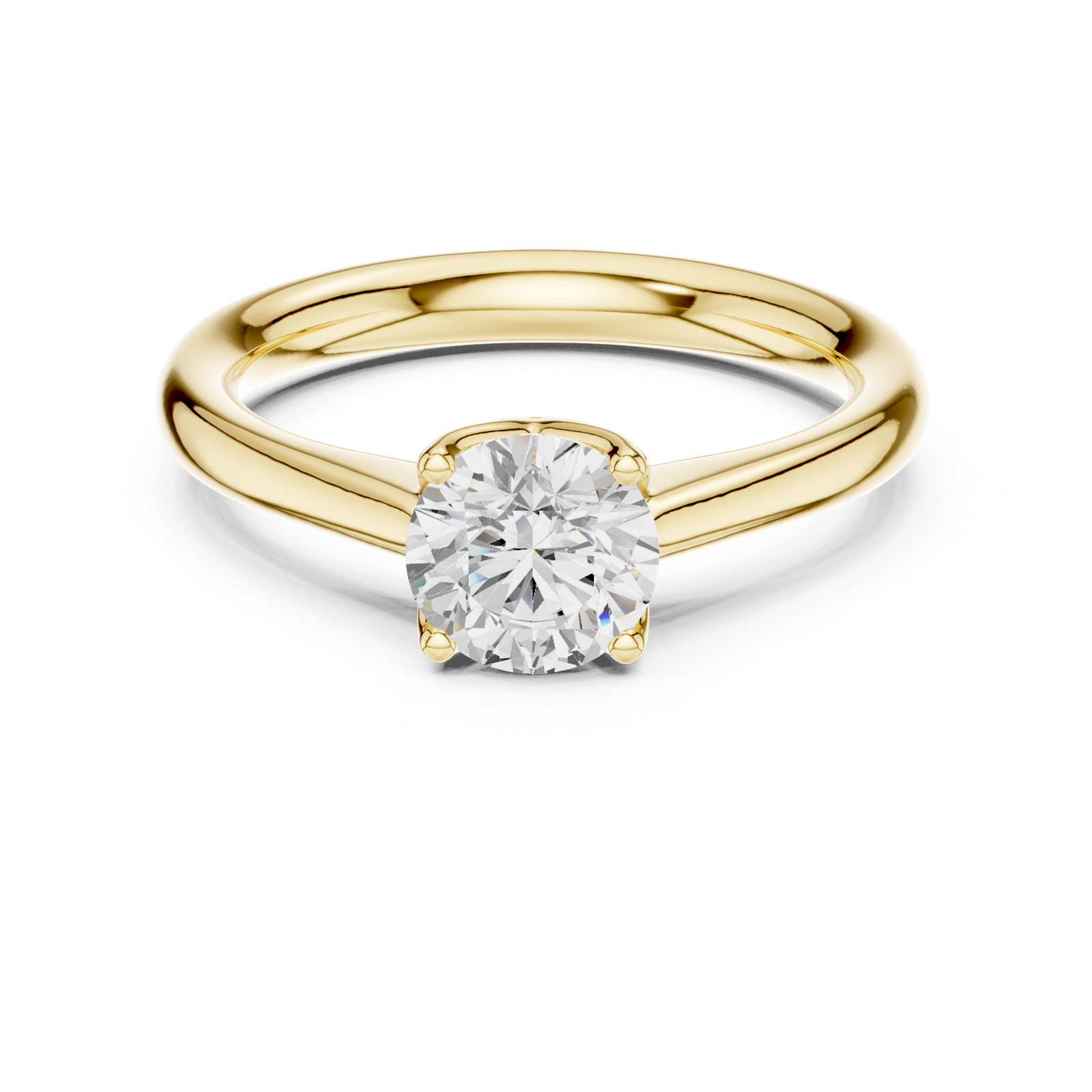 Gold Ring DDLR-564, Yellow Gold