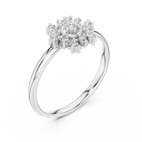 Gold Ring 1 (409), White Gold, view 2