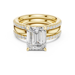 Gold Ring DDLR-947, Yellow Gold, view 4