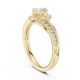 Gold Ring DDLR-594, Yellow Gold
