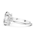 Gold Ring LR-0054, White Gold, view 3