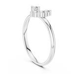 Gold Ring 1 (455), White Gold, view 1