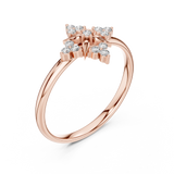 Gold Ring 1 (436), Rose Gold, view 2