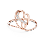 Gold Ring 1 (129), Rose Gold, view 4